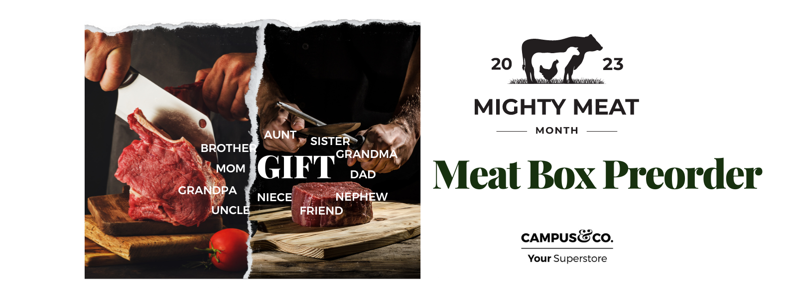 Mighty Meat Gift Boxes