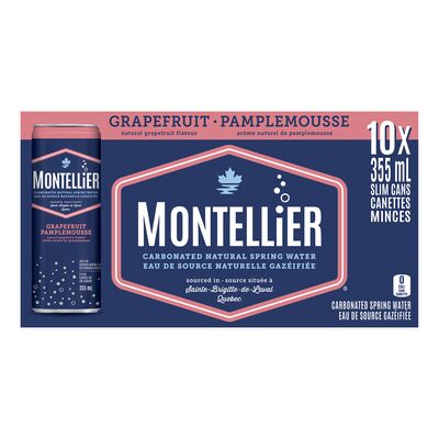 Montellier Mineral Water Grapefruit, 10x355ml