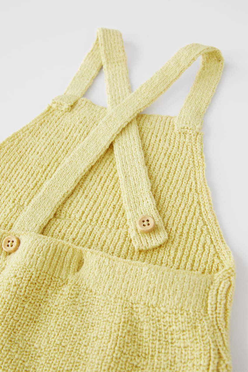 Purl Knit Overalls, sz 6-9 mos.