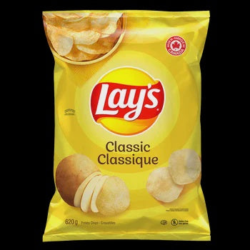 Lay's Classic Potato Chips,620g