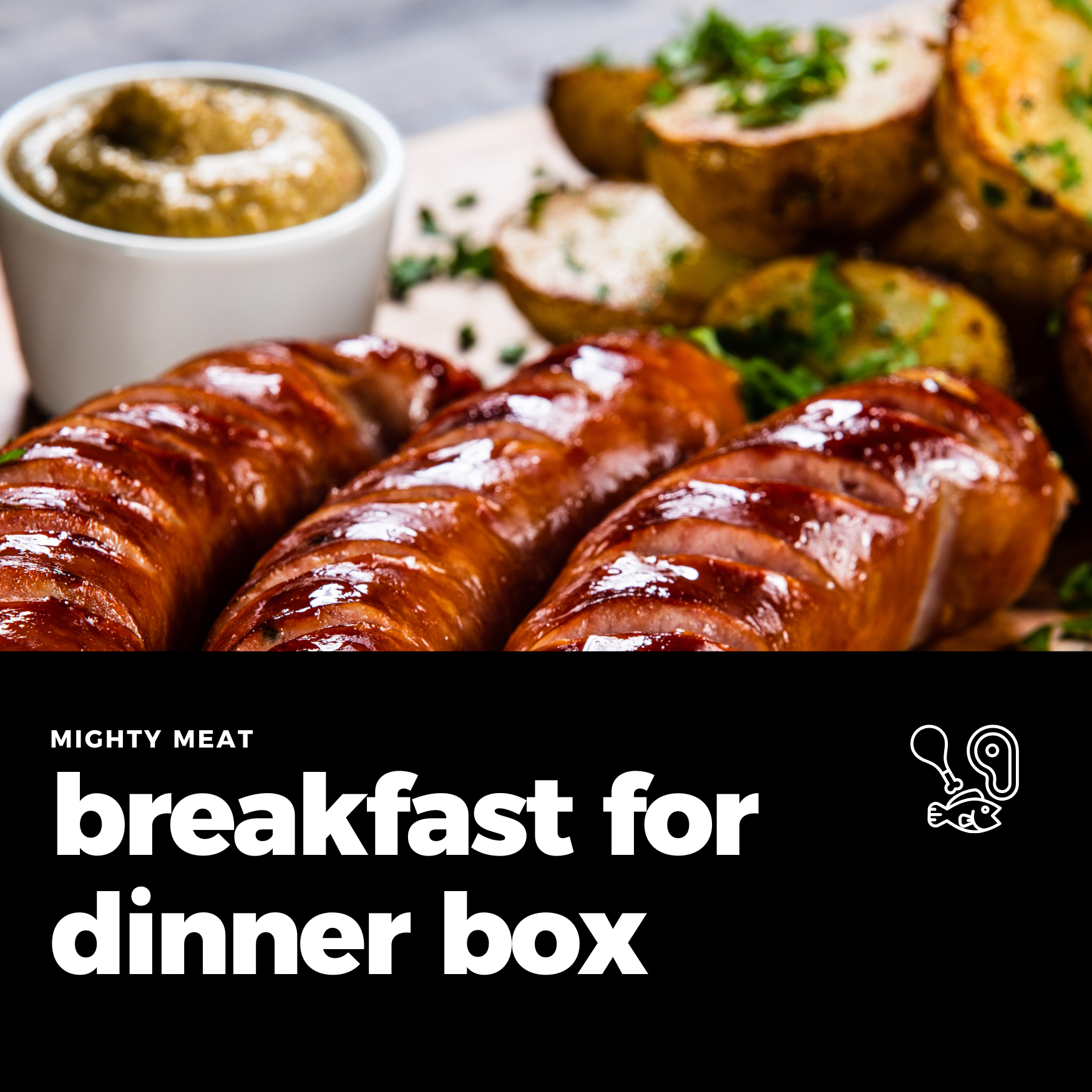 Breakfast for Dinner Year End Meat Box 2024