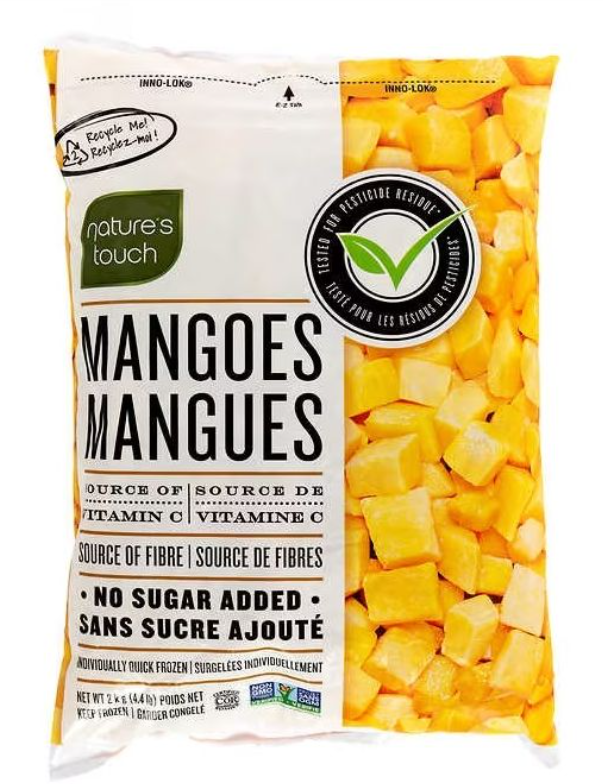 Nature’s Touch Frozen Mangoes 2 kg