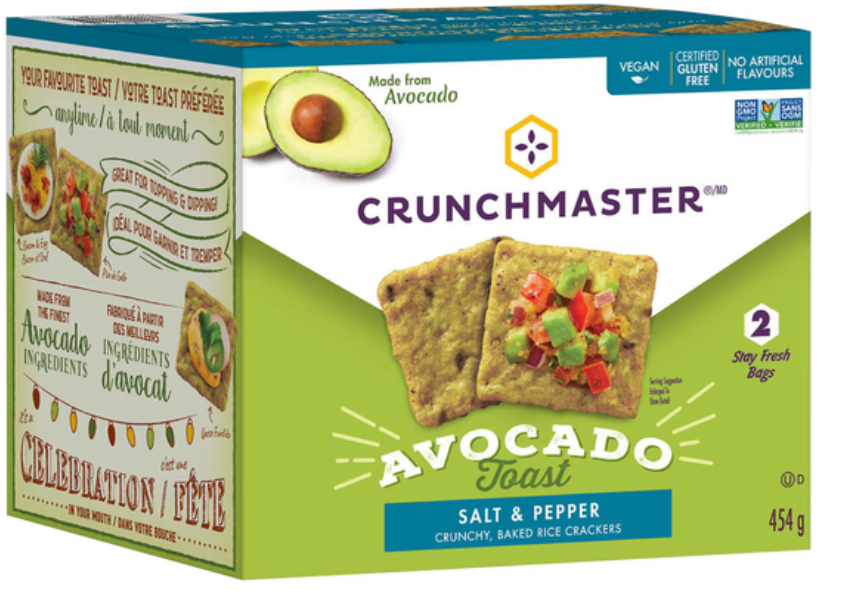 Crunchmaster Avocado Toast, 454g