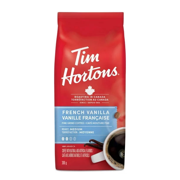 Tim Hortons French Vanilla Coffee, 300g