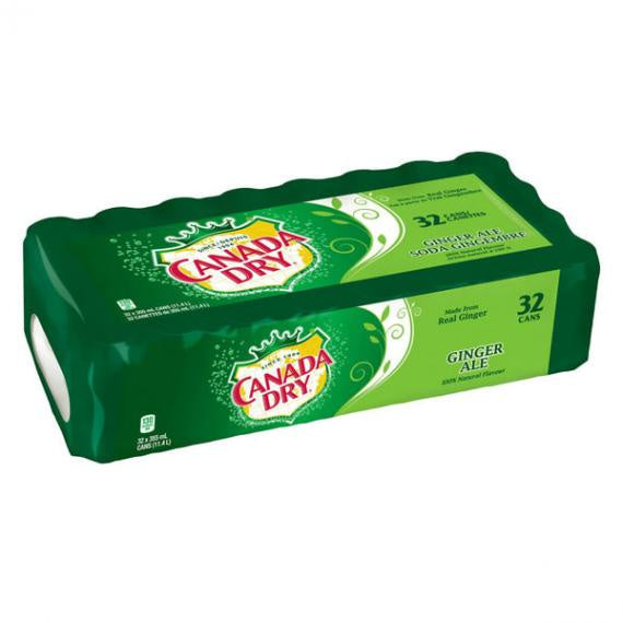 Canada Dry Ginger Ale, 32 x 355ml