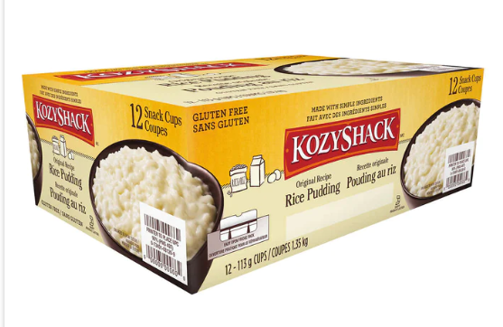 Kozy Shack Rice Pudding 12 x 113g