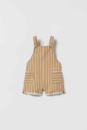 Linen Blend Overalls, sz 18mos