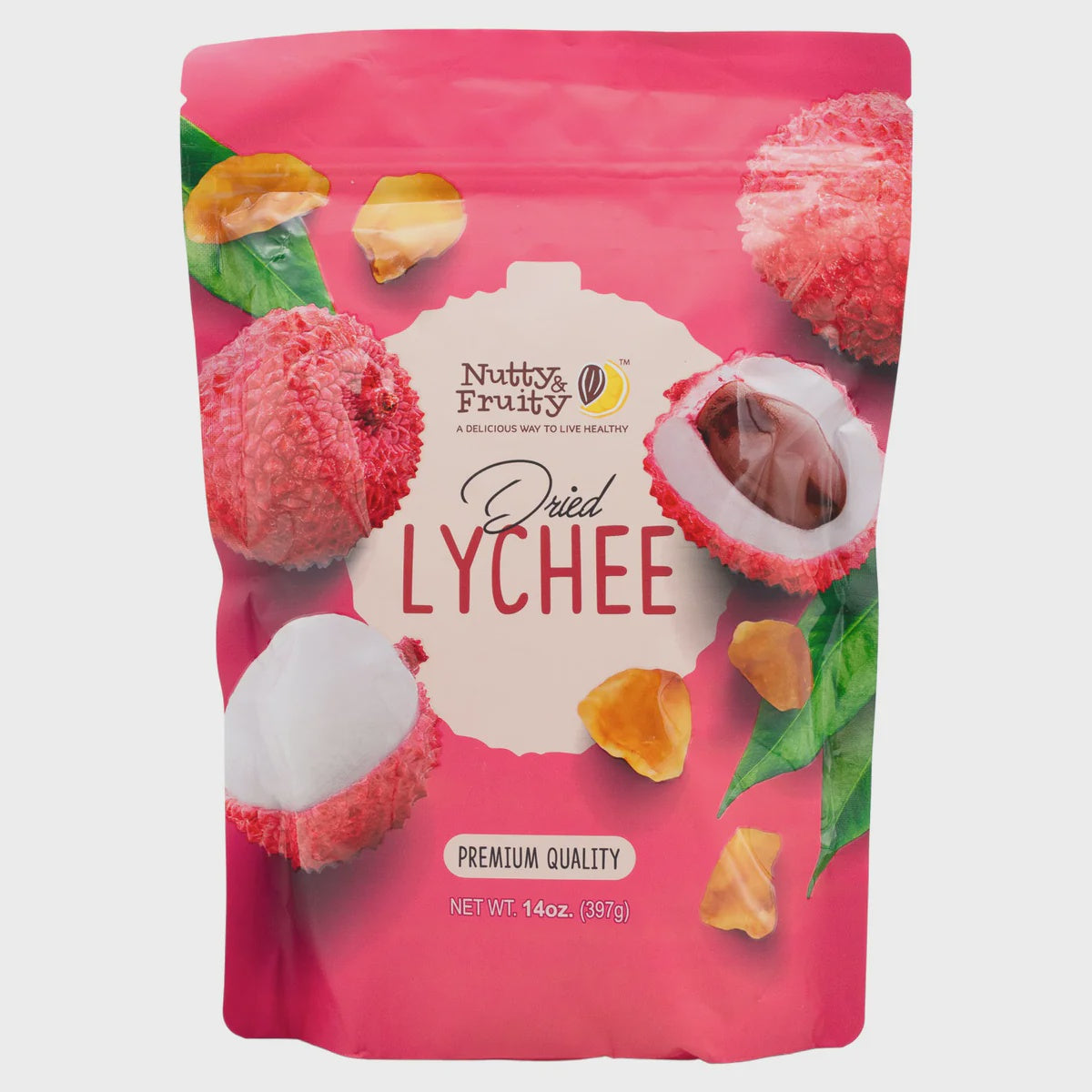 Nutty & Fruity Dried Lychee, 397g