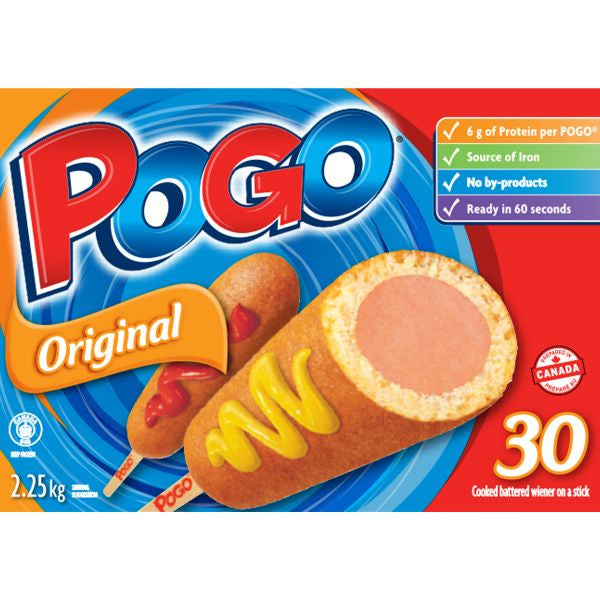 Pogo Original Corn Dogs, 30pk, 2.25kg