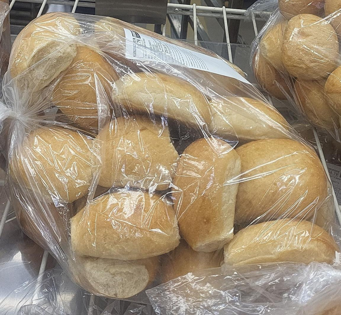 Italian Ciabatta Buns, qty 36, 1.4kg