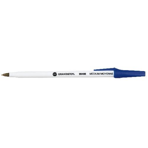 Ballpoint Pen Blue 12/Box Medium Tip