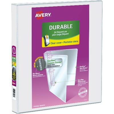 Avery 1" White Binder D-Ring