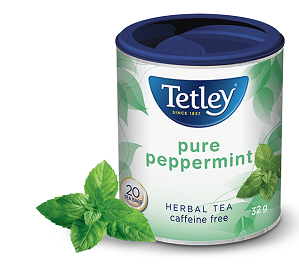 Tetley Pure Peppermint Herbal Tea 40 Bags