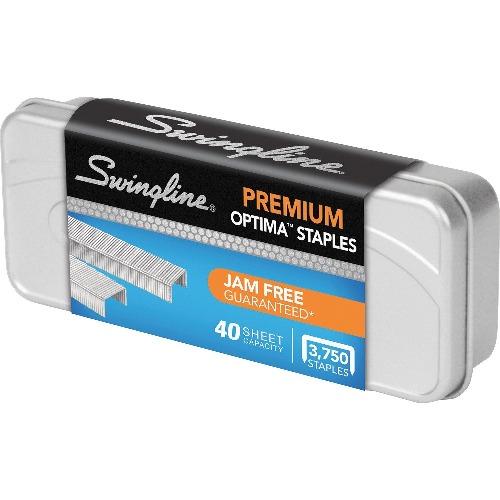 Swingline Optima Premium 1/4" Jam-Free Staples 3750/Box