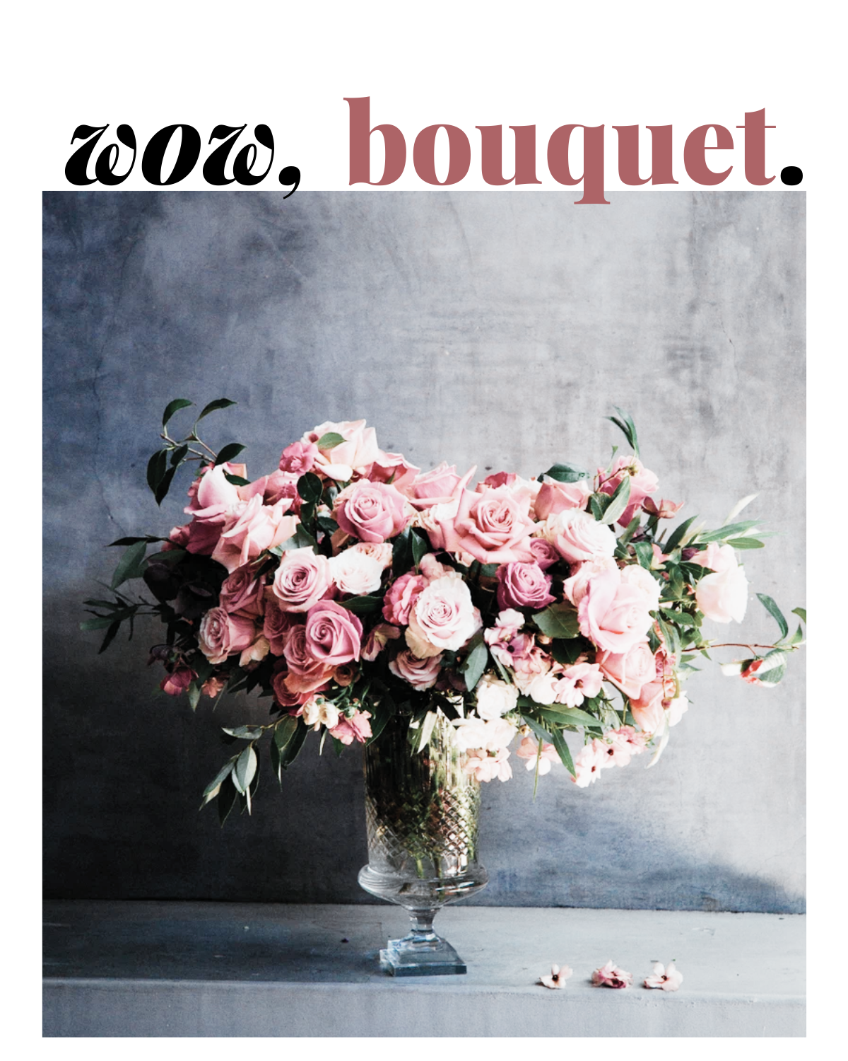 Wow, Bouquet, Large