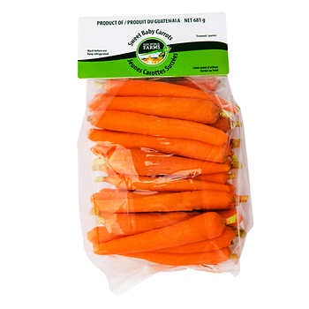 New World Farms Sweet Baby Carrots 1.5lb