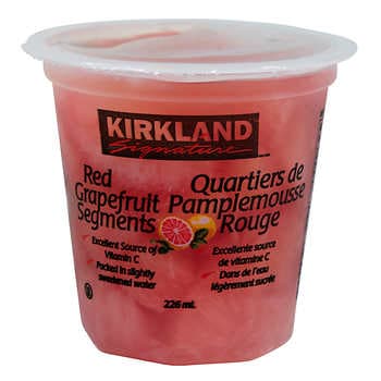 Kirkland Signature Grapefruit Cups 12x226ml