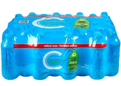 Compliments Natural Spring Water, 40x500ml