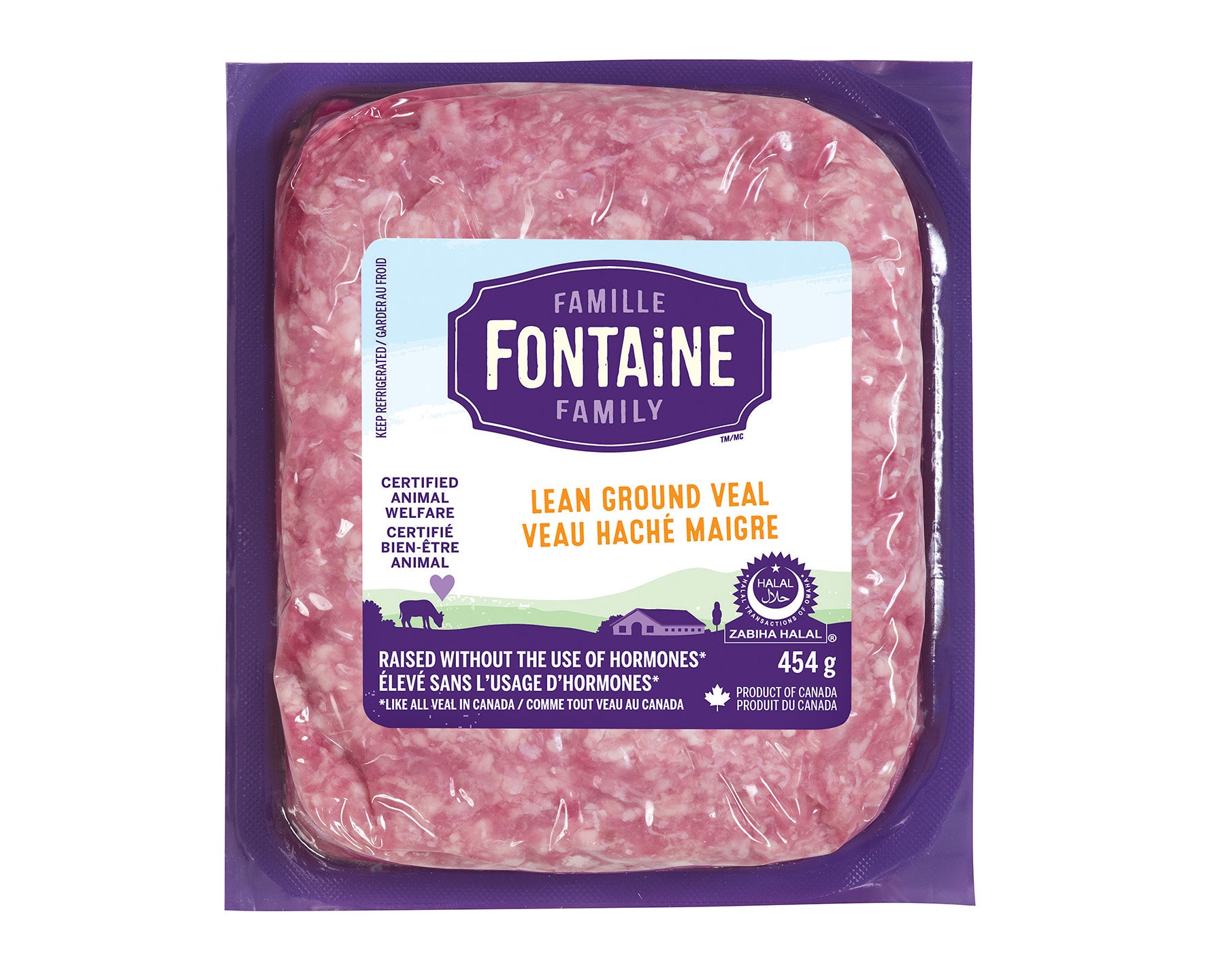 Fontaine Family Fresh Ground Veal 6x 454gm