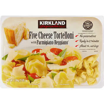 Kirkland Signature 4 Cheese Tortellini, 2x680g