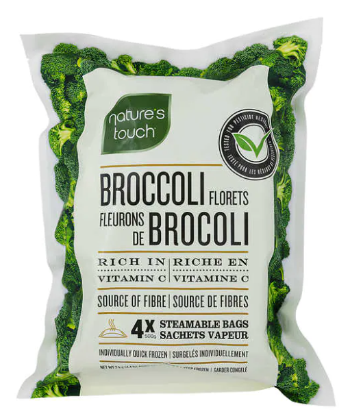 Nature's Touch Broccoli Florets 2kg