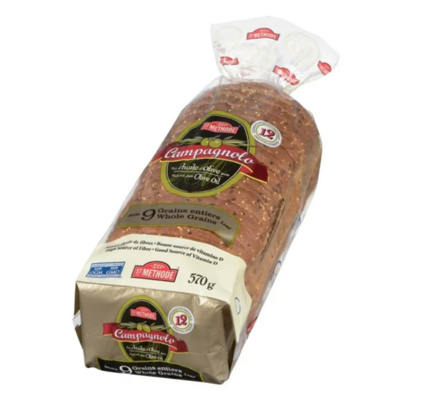 St Methode Campagnolo 9 Grain Bread 570g, x2pk