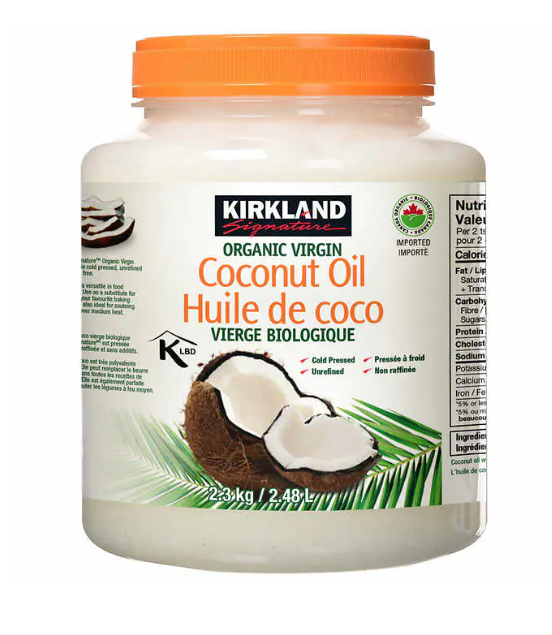 Kirkland Signature Organic Virgin Coconut Oil, 2.3 kg