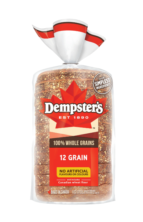 Dempsters 12 Grain Bread, 620g x2pk