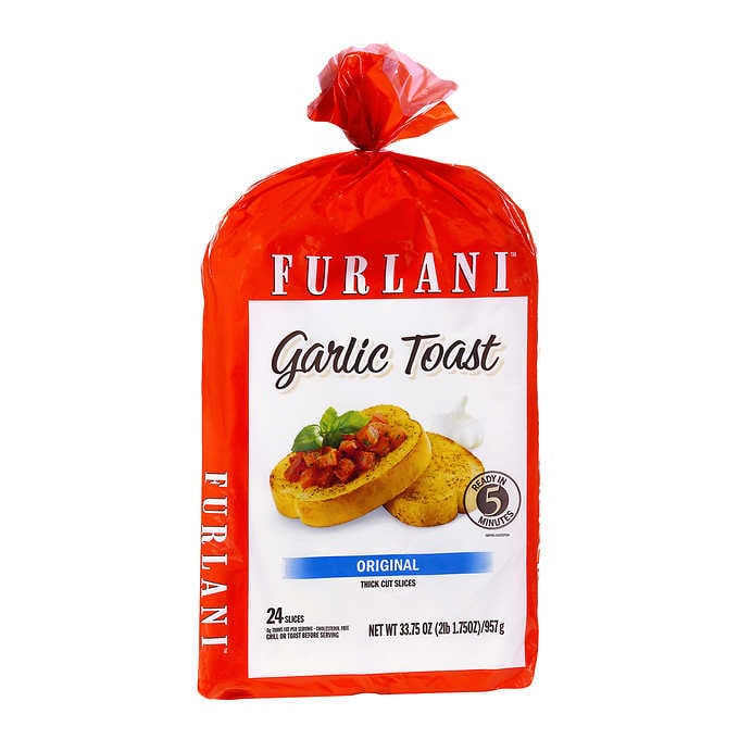 Furlani Garlic Texas Toast, 957g 24 Slices