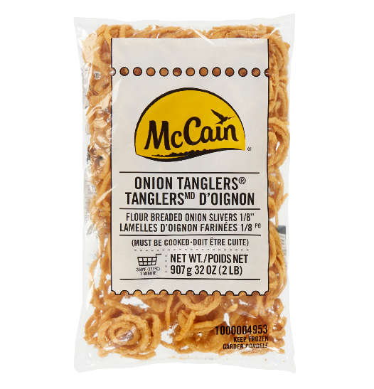 McCain Onion Ring Tanglers Slivers 2lb