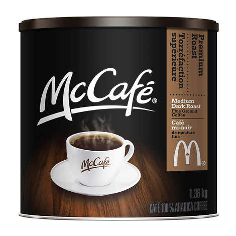 McCafe Premium Roast Fine Ground Coffee, 1.36kg