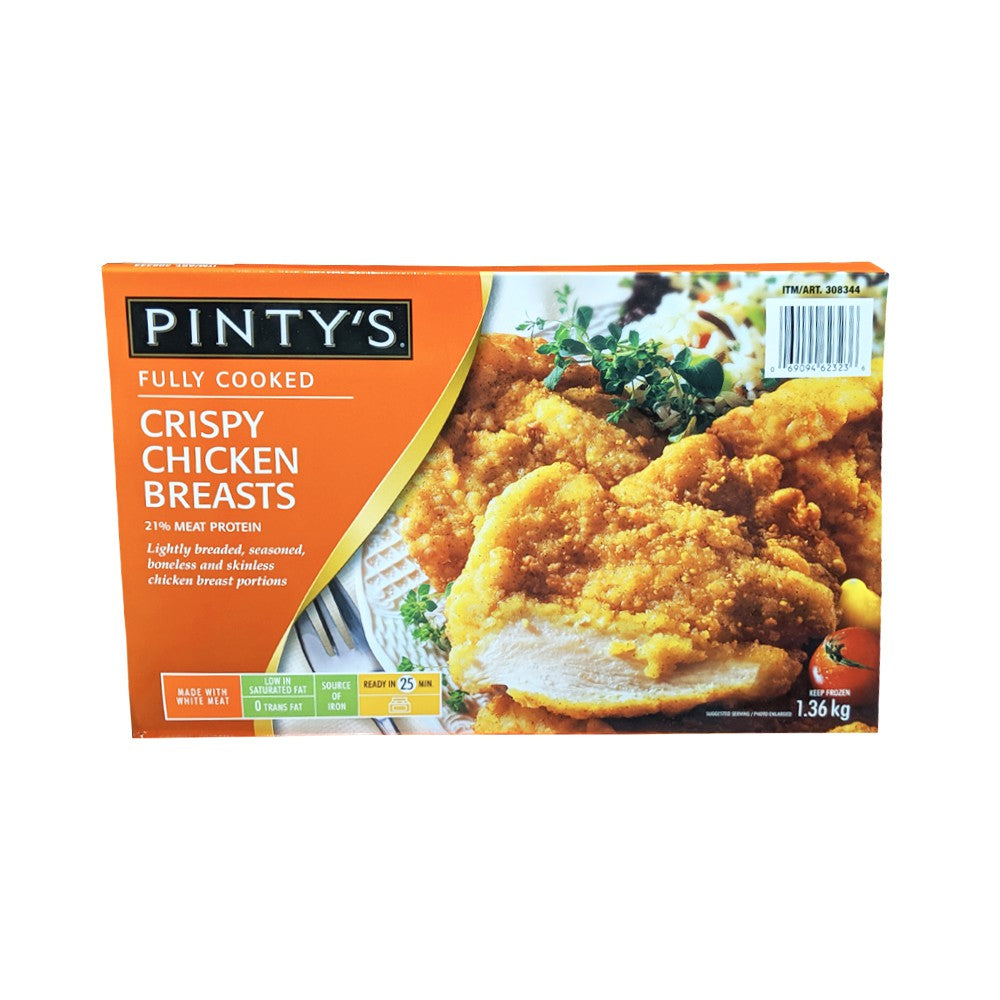 Pinty's Crispy Chicken Breasts, 1.36kg