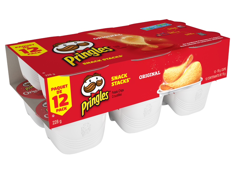 Pringles Original Snack Stacks, 12 x 19g