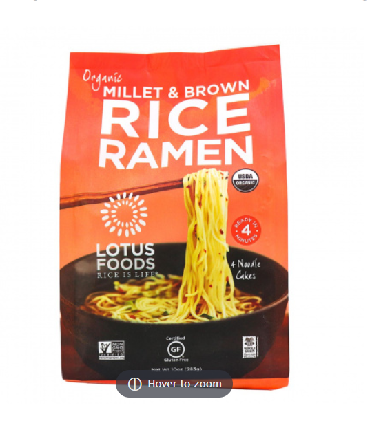 Lotus Foods Org. Brown Rice Ramen  850g