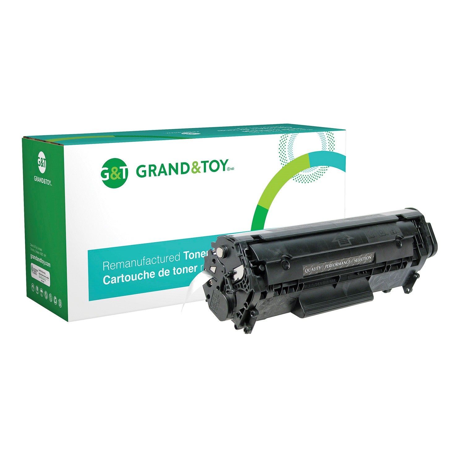 Grand & Toy Remanufactured Canon 104 Black Standard Yield Toner Cartridge (0263B001AA)