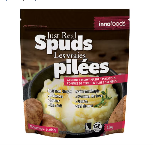 Innofoods Just Real Spuds, 1kg