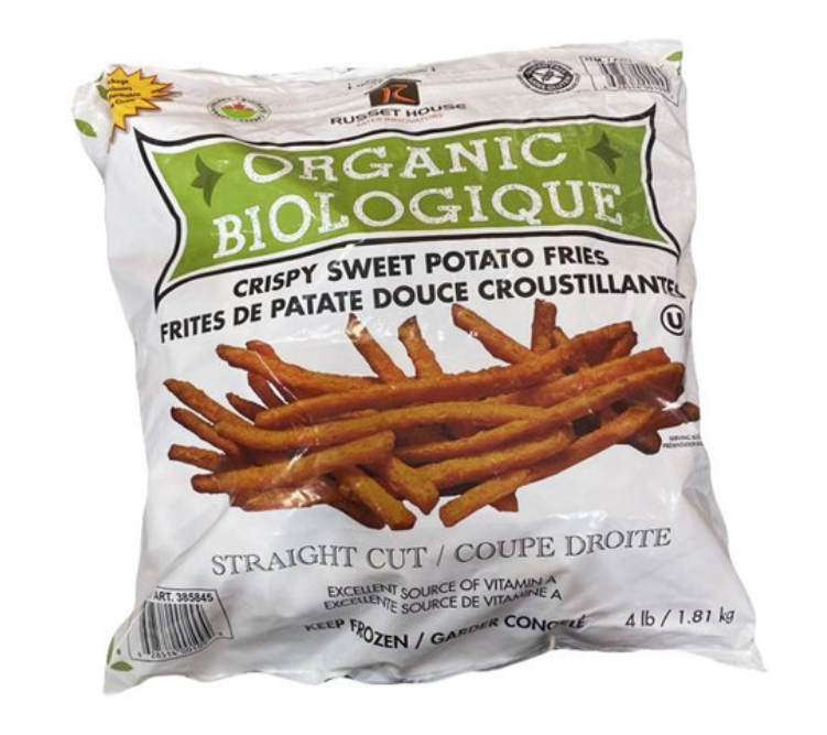 Russet House Organic Sweet Potato Fries, 1.81kg